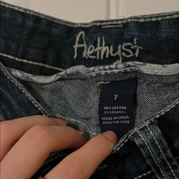 Amethyst Jeans in Deep Indigo - Picture 2 of 4
